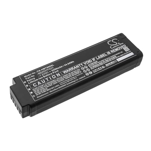 Cameron Sino Batterie de rechange 6200 mAh pour X-MET8000 Experte, X-MET8000 optimal, X-MET8000 Optimum Geo Analyser, X-MET8000 intelligent, analyseur d'alliage X-MET8000 XRF