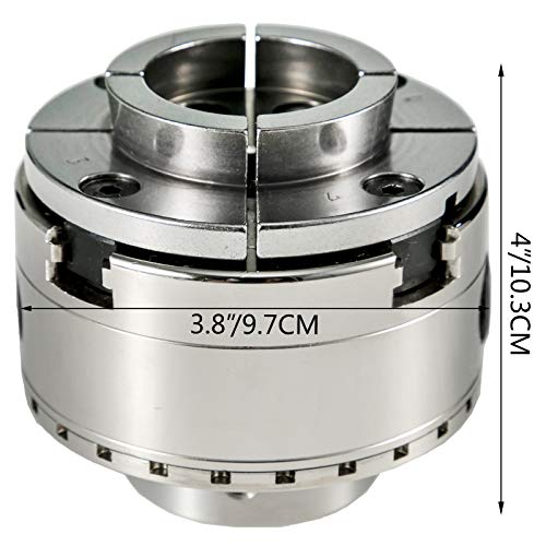 Foto von VEVOR Backenfutter Drechselfutter 4 Zoll Backen Spannfutter selbstzentrierend Drehfutter Drechselspannfutter 100mm für Drechselbank