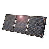120W Portable Solar Panel Chargers 20.9V DC Output IP68 Waterproof Foldable ETFE Panels Power Outage