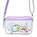 Disney Bag, Crossbody, The Little Mermaid Ariel and Flounder Poses, Vegan Leather
