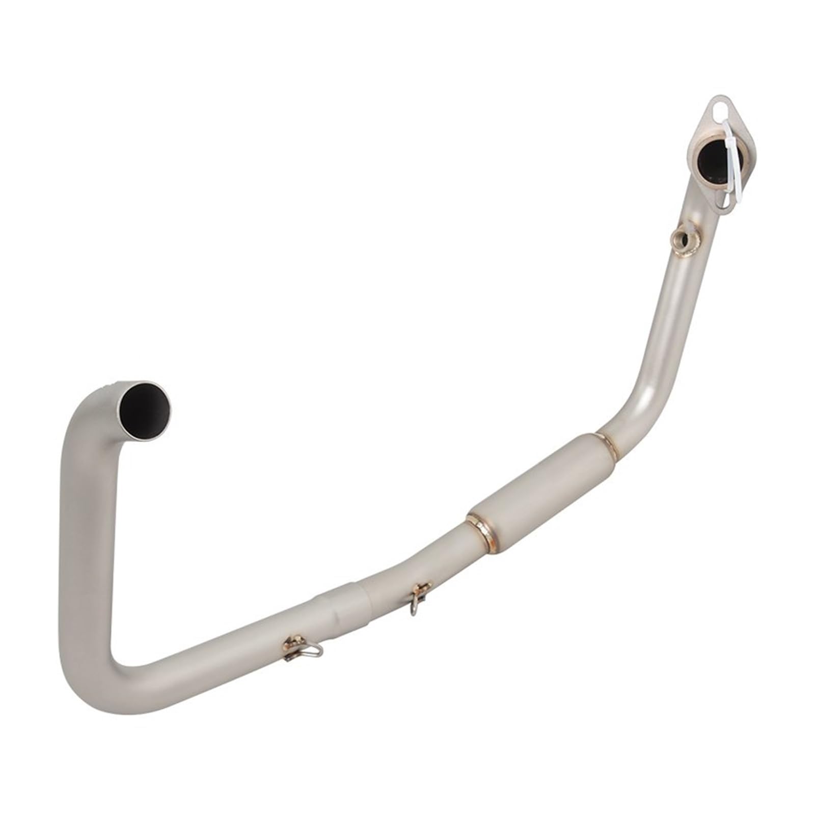 Système complet d'échappement moto Benelli TNT125 de rechange avec silencieux de modification