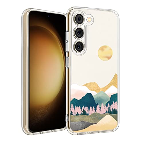 Coque Galaxy S23+ transparente Sierra Mountains idéale pour vos randonnées et sorties