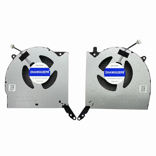 ZHAWULEEFB New Laptop CPU+GPU Cooling Fan for Lenovo Legion Pro 5 16IRX8 82WK PRO 5 16ARX8 Legion R9000P Y9000P 2023 Series DFSCL12E06486Y FQK8 DFSCL12E16486Y FQK9 5H40S20807 5H40S20808 DC12V 1A Fan
