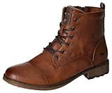 Schuhweite: Medium Mustang Damen 1359-502 Stiefelette, Cognac, 39 EU
