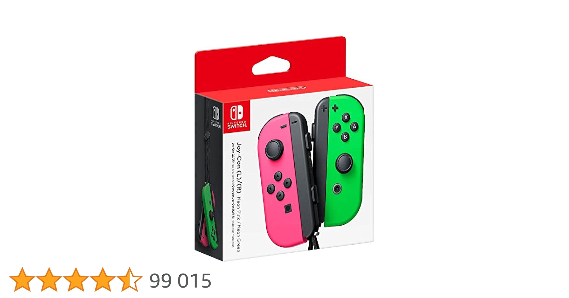 Nintendo Switch Joy-Con Nintendo Kontroler Nintendo Switch, Neon Purple/Neon Orange