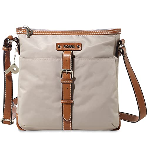 Picard Damen Schultertasche SONJA mehrfarbig aus Nylon Mittel | mit...