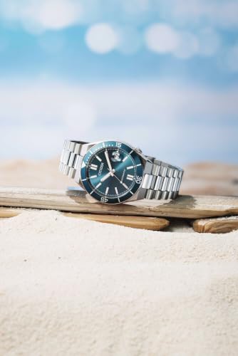 Image of Citizen TSUYOSA Shore Men Automatic Blue Dial Analog Stainless Steel Watch NJ0231-56L
