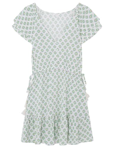 SPRINGFIELD Vestido 7956576 Mujer, Amarillo/Pistacho, 34