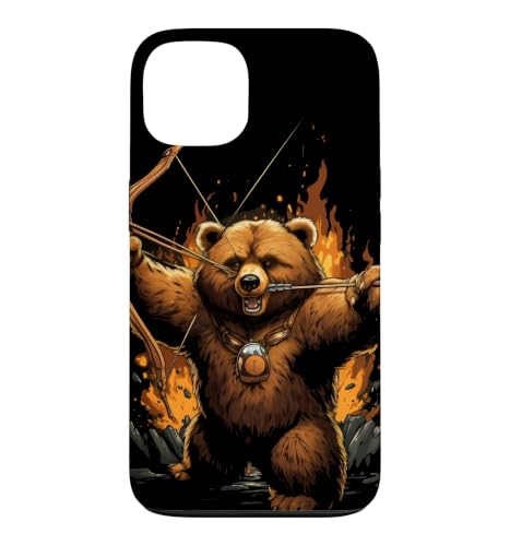 Bear Archer �|�� �A�[�`�F���[ �O���Y���[ �X�}�z�P�[�X iPhone 13 �p