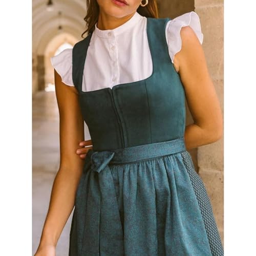 Robe traditionnelle Dirndl revivez la magie des fêtes rétro midi - 3