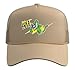 Disney Zootopia 2 Volt Viper Logo Gary De'Snake Costume Trucker Hat with Adjustable Mesh Back, Khaki
