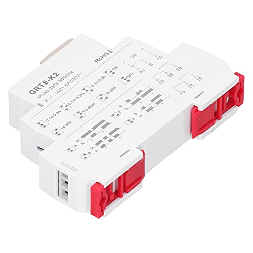 Relé de Retardo Digital de Alta Precisión AC230 con 4 Modos de Programación Temporal 5