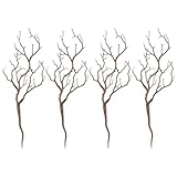 Pronto per il fai da te: chi lo desidera può utilizzare rametti di alberi secchi o rami di alberi secchi fai da te per l'artigianato, rendendo questo set di corna finte artificiali una preziosa aggiunta all'arredamento personalizzato, rami di legno per vaso, rami decorativi per riempire vasi
