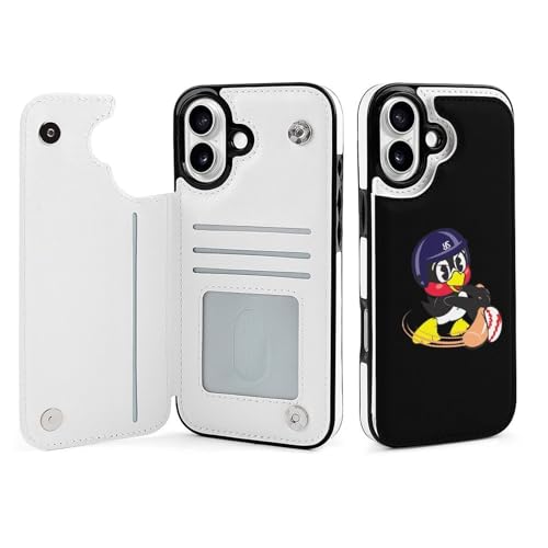 �΋�Yday �������N���g�X�����[�Y iPhone16Plus�p�P�[�X �蒠�^ �싅���� �L�O�i �A�C�t�H��16�v���X�p�P�[�X �X�}�z�P�[�X ���z�^ PU���U�[ �ϏՌ� �g�уJ�o�[ Case �S�ʕی� ���u���@�\ �J�[�h���[