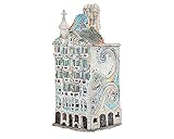 Midene Ceramic Art Tealight Candle Holder Room Decoration Handcrafted Collectible Miniature Light Ho