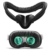 Compatible with Oculus Quest 2 Face Bracket Replacement – Sweat-Proof PU Leather VR Face Pad, Comfortable Cushion for Meta Quest 2 and Oculus Quest 2 VR Accessories