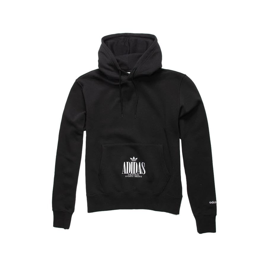 Adidas Trefoil Script sweat actif avec capuche ajustable en taille M - 3