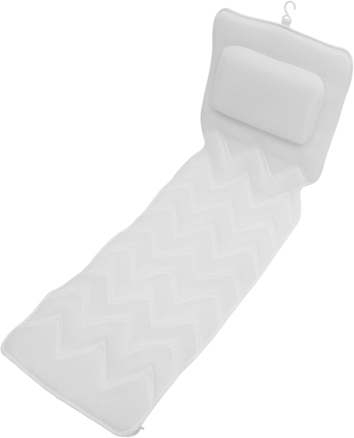 Bath Pillow Cups for Neck and Back Support Soft Spa Cushion for Comfortable Bathtub Non- Design for Relaxation