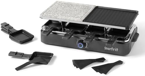 Starfrit 2-in-1 Raclette Grill & Stone