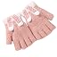 Rabbit Ear, Pink, for Girls Boys 4-10 Years