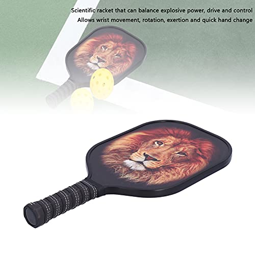 Wosune Conjunto de palmatórias Pickleball de fibra de carbono para todos os níveis de habilidade par