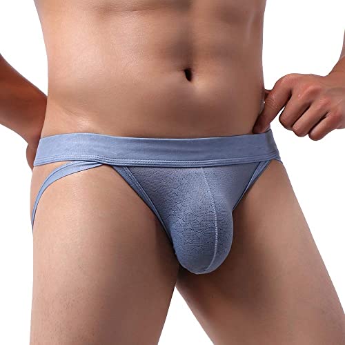 Summer Code Men's Jacquard Jockstrap Pack,Mens Stretch Athletic Supporters Underwear2