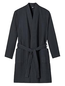 Schiesser Bademantel Waffelpique