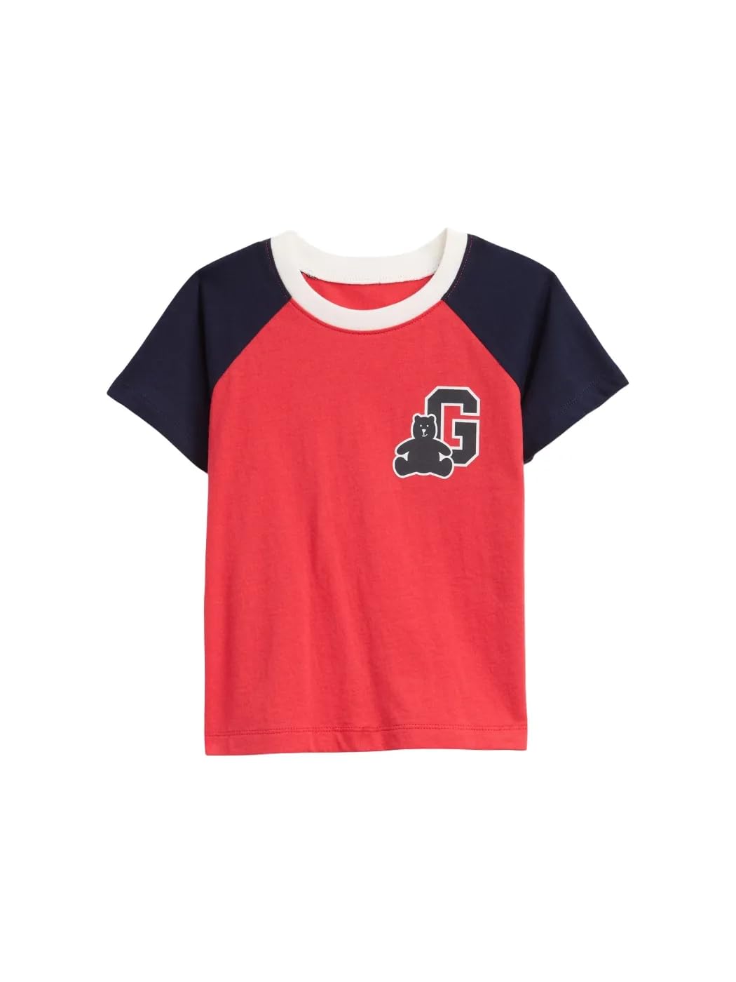Gap Baby Boys' Short Sleeve Raglan Logo Tee
