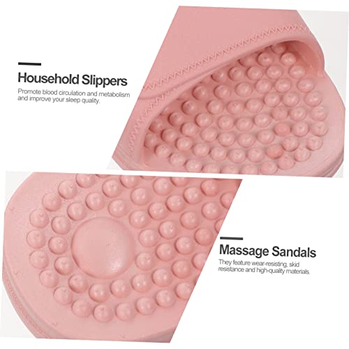 SUPVOX 1 De Chinelos De Massagem Pés Chinelos De Massagem Chinelos Masculinos Sapatos De Chinelo Par