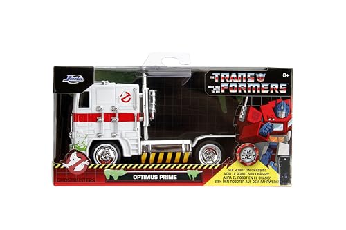 Jada Hollywood Rides Ghostbusters x Transformers Optimus Prime G1 1:32 miniatura 2