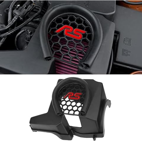 Moonlinks Compatible with 2012-2018 Ford Air Filter Intake Box,Focus RS Intake Filter Hood Cover for Focus MK3 ST Escape C-MAX Kuga 2012 2013 2014 2015 2016 2017 2018,Intake Airbox Grille Replacement Cover