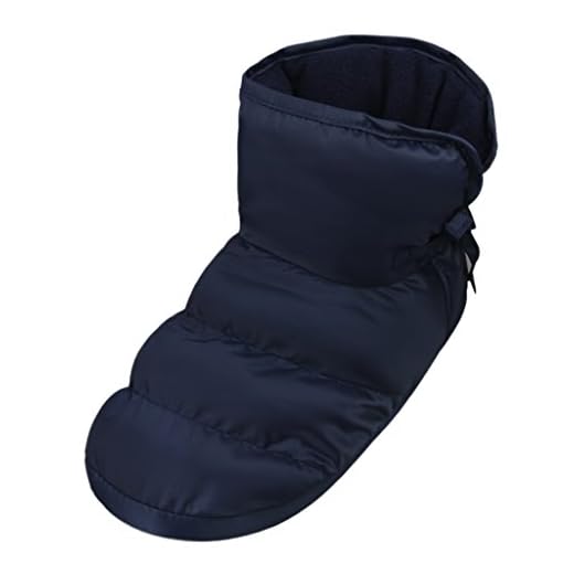 Unisex Winter Quilted Down Ankle Bootie House Slippers Warm Cozy Indoor Slippers