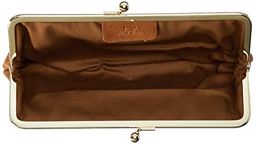 Image of Tochigi leather Gamaguchi wallet (horizontal), Camel, One Size