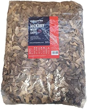 Exstream BBQ Barbecue Smoking Wood Chips *Up To 30 Great Flavours in 3, 15 & 30 Litres* (Hickory 3 Litre)