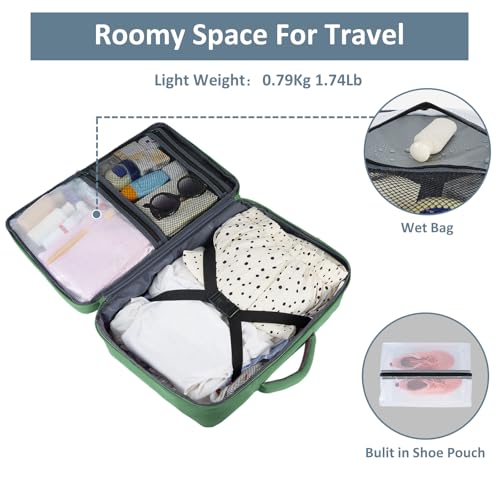 Image of Taygeer Travel Backpack for Women, TSA Carry On Backpack with Shoe Pouch | 15.6 inch Laptop Back Pack Flight Approved with Water Bottle Pocket, College Gym Bag Casual Daypack for Weekender Business Hiking