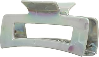 توكه مشبك بلاستيك مقاس 10 سم للنساء - رمادي