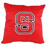 College Covers Everything Comfy NC State Wolfpack 16" Decorative Pillow Reversible 2 Unique Sides