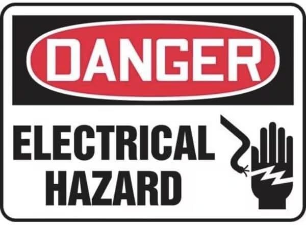 OSHA DANGER SAFETY SIGN ELECTRICAL, Mfr: MELC018XP-A