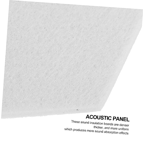 Toddmomy 12pcs Tapetes Absorbentes de Sonido Paneles Acústicos Insulación para Pared Aislante para Oficina miniatura 2