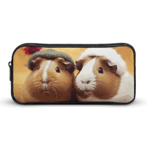 Cute Guinea Pigs Large-Capacity Pencil Case
