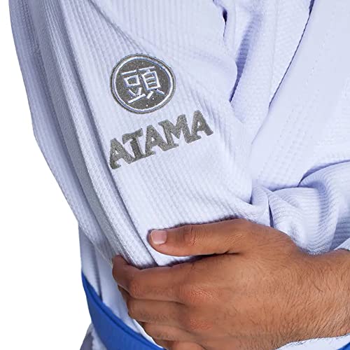Kimono Jiu Jitsu Atama Trançado Infinity Collab - Branco-A1