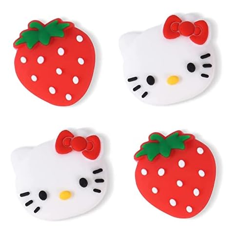 PERFECTSIGHT Cute Kitty Thumb Grips Cover