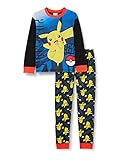 Algodón súper suave: estos pijamas Pikachu están hechos de 100% algodón excluyendo el panel frontal de sublimación de poliéster. Con un impresionante estampado de Pikachu en la parte delantera de la parte superior del pijama y un estampado completo en la parte inferior del pijama, seguro que destacarán