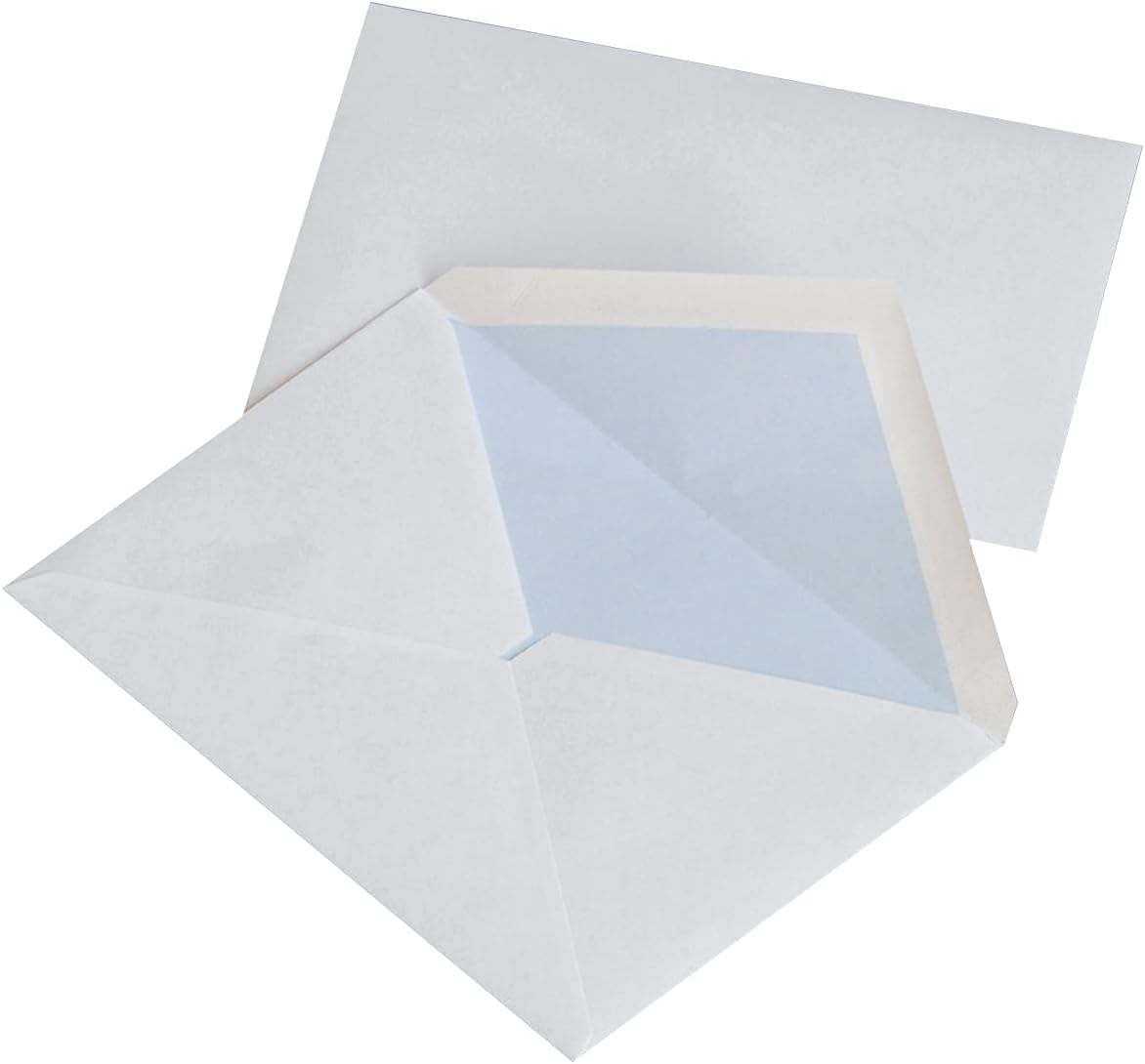 Me Loovely Briefumschläge C6 – Haftklebend, Weiß, 120 G/m²