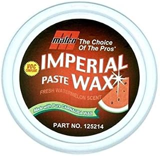 Malco Imperial Paste Wax, Watermelon, Long Lasting Carnauba Protection for Cars, VOC Compliant