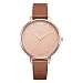 Women Watches Leather Band Luxury Quartz Watches Girls Ladies Wristwatch Relogio Feminino (K0039-Brown)