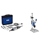 dremel workstation 220 leroy merlin Empuñadura suave de 360 grados para mayor maniobrabilidad en cualquier posición, incluso con las tareas pequeñas y minuciosas en espacios incómodos y ajustados