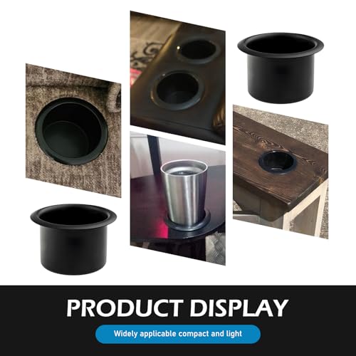 Portavasos metálico universal para auto, 2 piezas miniatura 5
