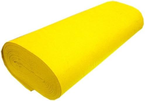 Neon Yellow Acrylic Craft Felt - 72" x 1 yd x 1/16"