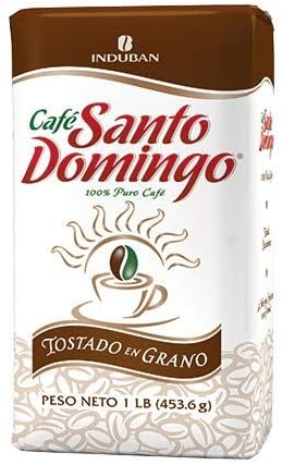 Whole Roasted Bean Dominican Coffee 1 Pound
